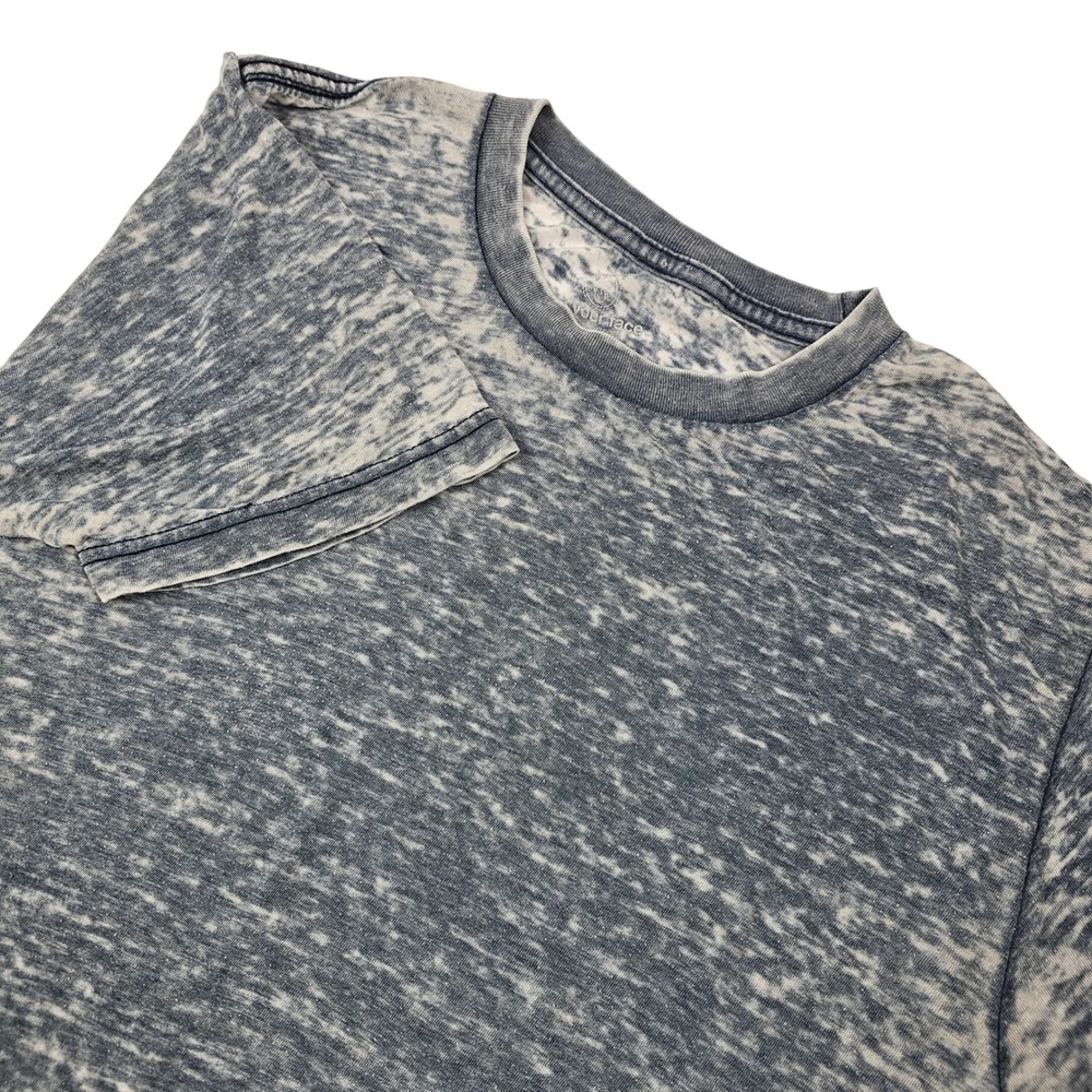 In Your Face Apparel Men's Size S Small Acid Wash T Shirt Gray Blue Short Sleeve